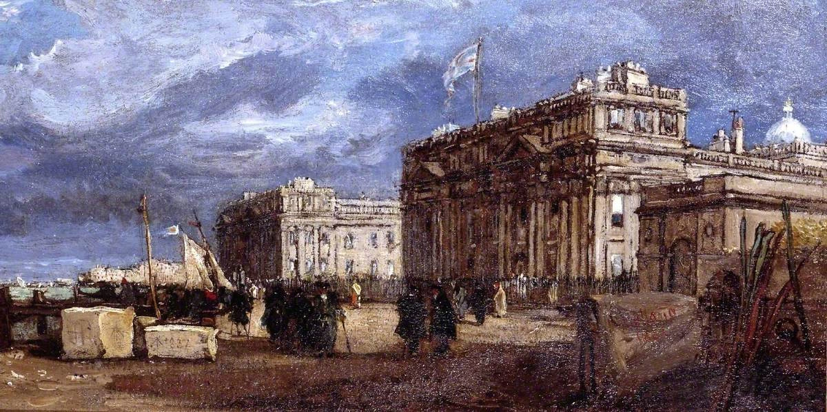 L'ospedale di Greenwich come era nel 1837 - National Gallery
